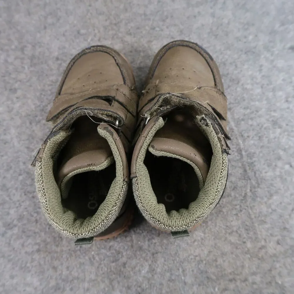 Oshkosh B'gosh Shoes Toddler 8 Sneaker Boots Casual Triple Strap Comfort Kids